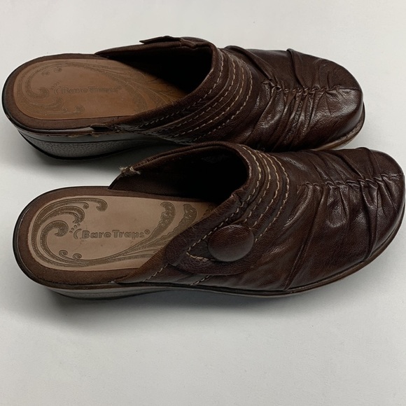 Bare Traps Clogs Mules Sandals Poetta Brown Size 6M - Picture 2 of 9